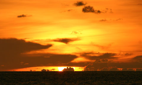Sunset on Karon Beach